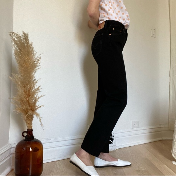 LEVI’S Vintage 501 | Black straight/wide leg denim - Picture 2 of 15